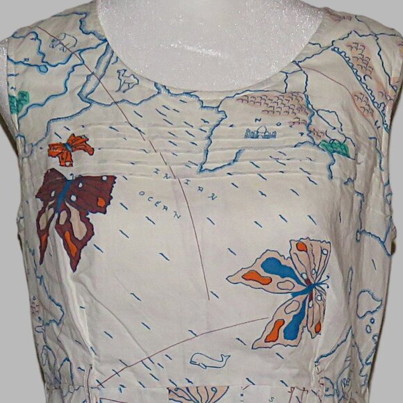 Yumi Women's Mod Cloth Unique Vintage Style Dress Size 6-8 (C151) - Picture 1 of 4
